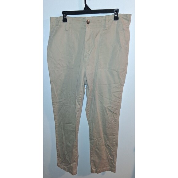 SJB Khaki Taper Pants Sz 16 - Picture 1 of 2